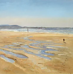 Strandspaziergänger